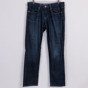 GAP 1969 Women's Real Straight Dark Wash Jeans